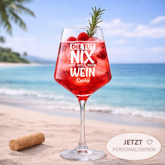 Weinglas mit Lillet
