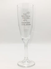 Load image into Gallery viewer, Sektgläser bedrucken | Gastgeschenk - Giveaway