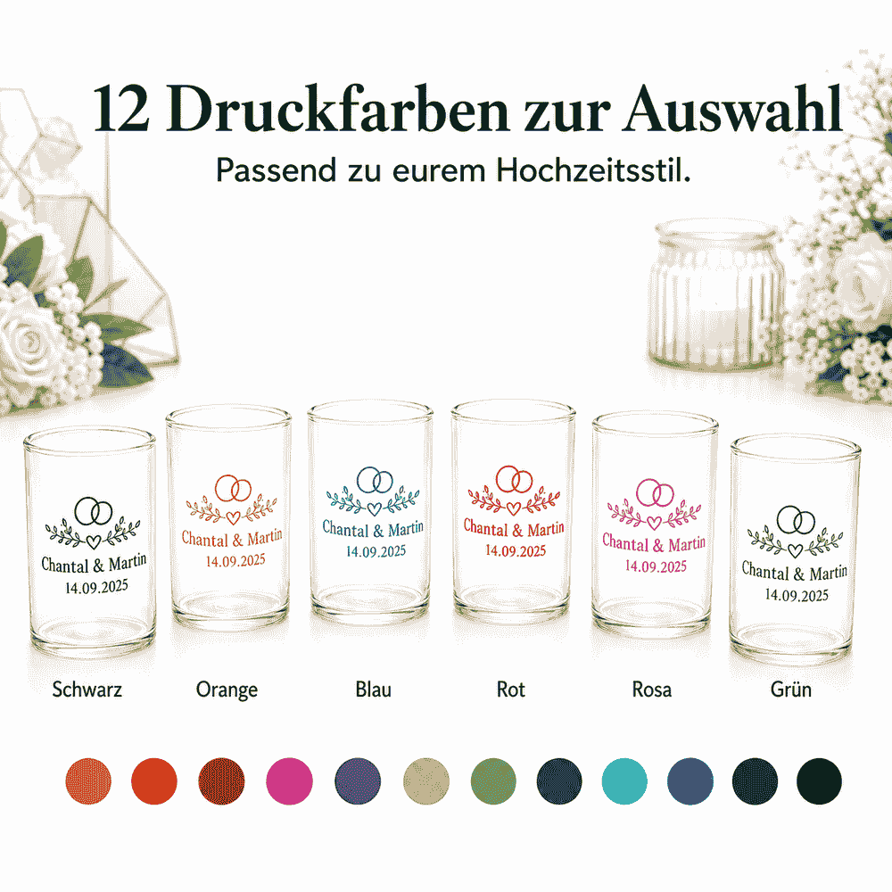 2 cl Schnapsgläser bedrucken