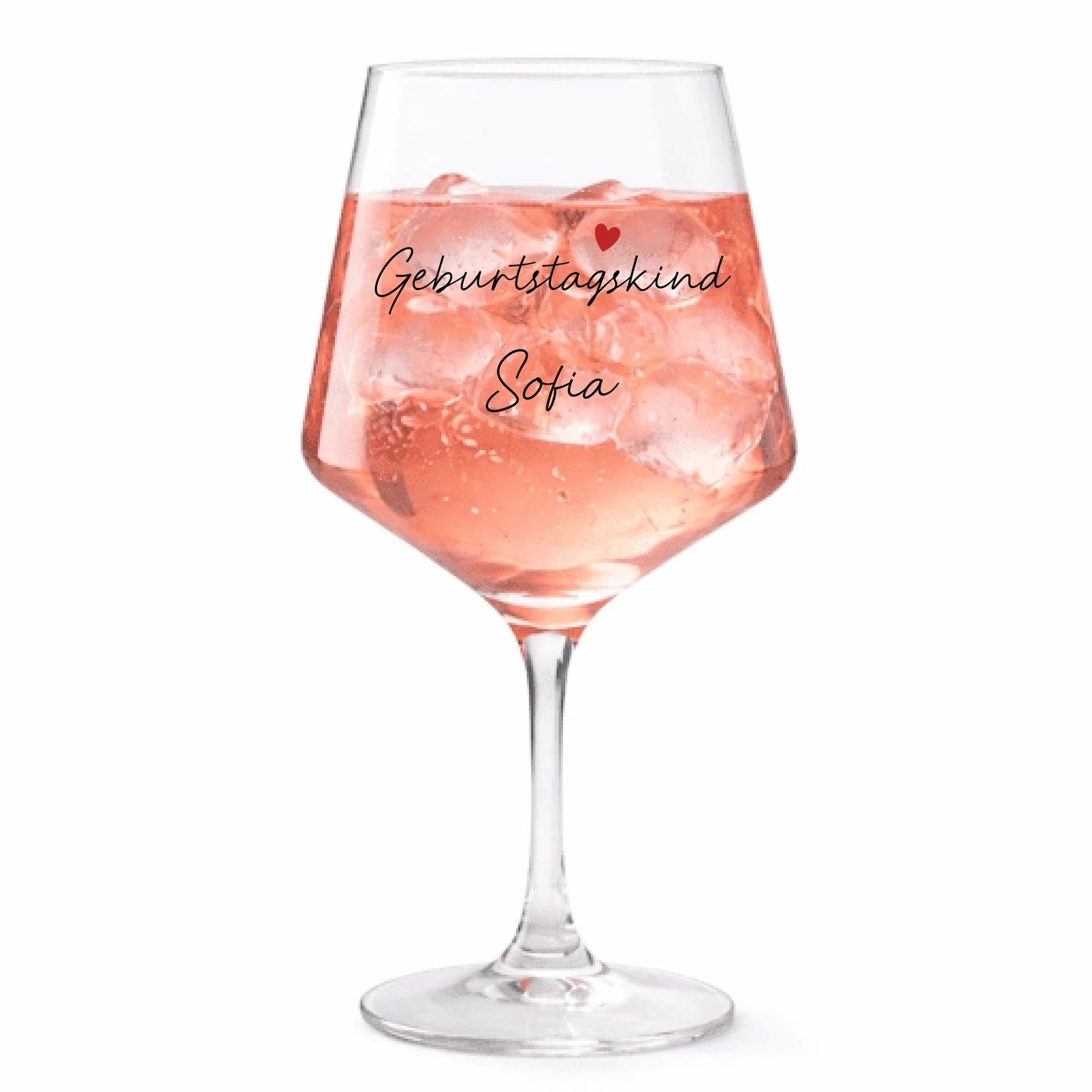 Weinglas Geburtstag