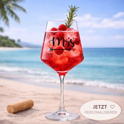 Weinglas mit Lillet