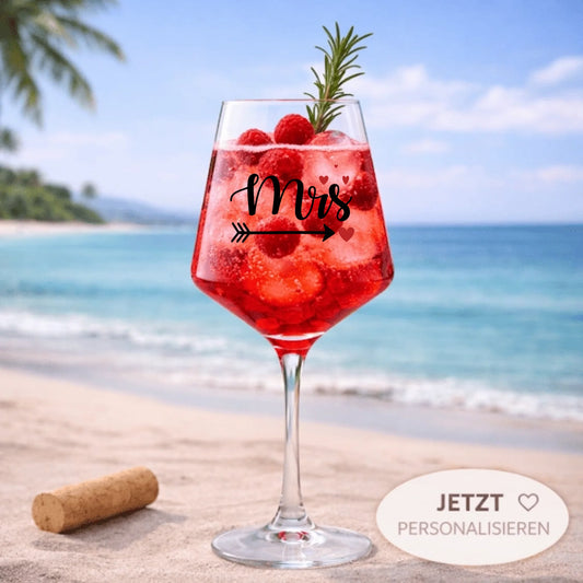 Weinglas mit Lillet
