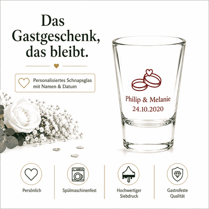 Schnapsglas 2cl Shot bedrucken