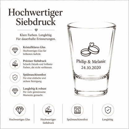 Schnapsglas 2cl Shot bedrucken
