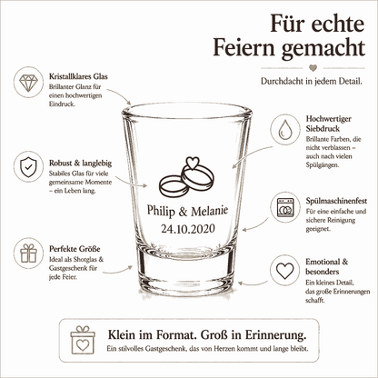 Schnapsglas 2cl Shot bedrucken