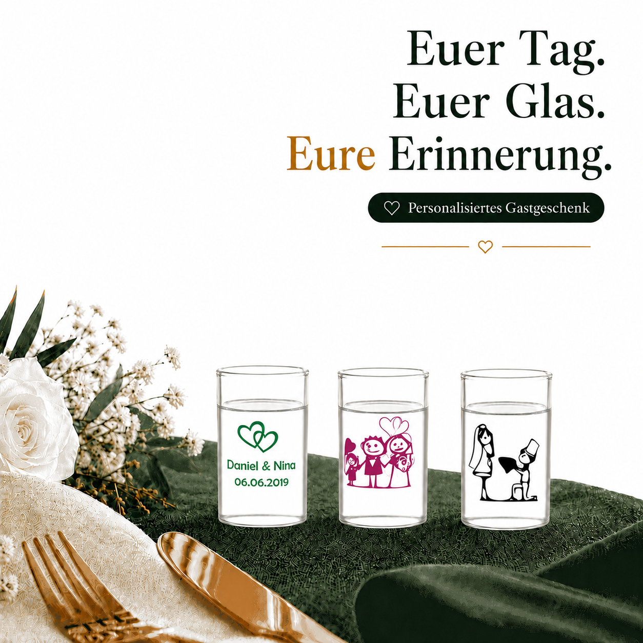 2 cl Schnapsgläser bedrucken