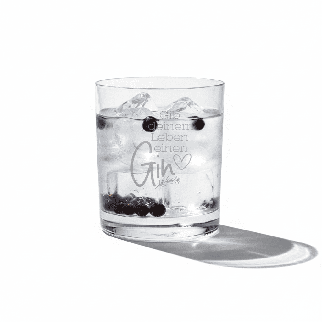 Gin oder Whiskeyglas personalisiert