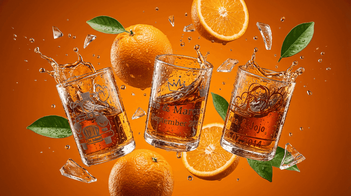 Shotglass24 bedruckte Schnapsgläser