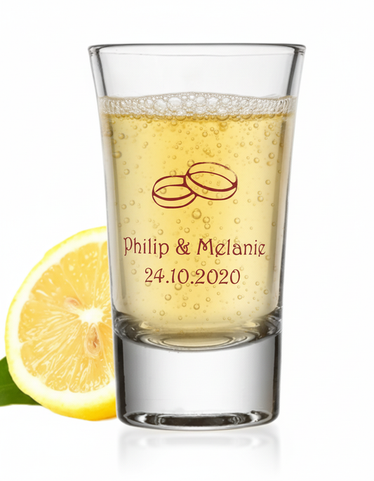Schnapsglas 2cl Shot bedrucken