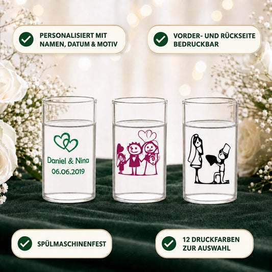 2 cl Schnapsgläser bedrucken