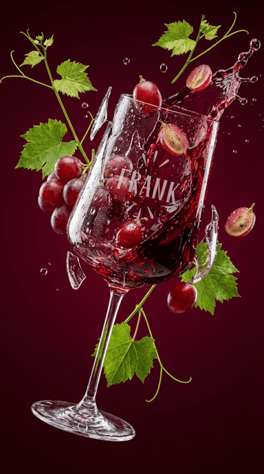 Graviertes Kritallglas