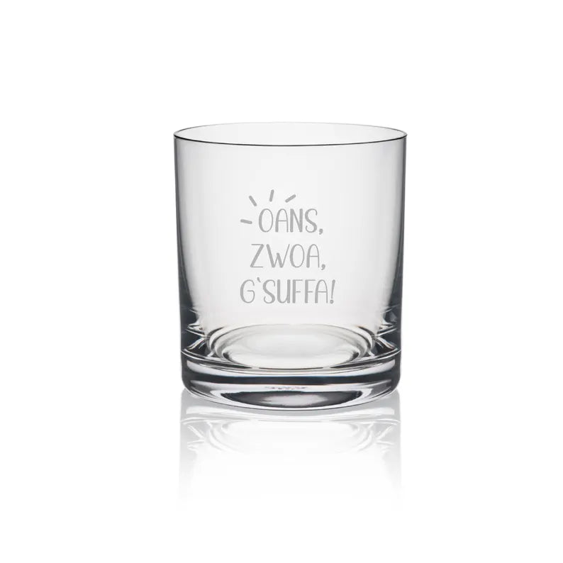 Whiskyglas graviert