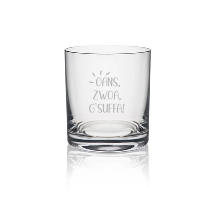 Whiskyglas graviert