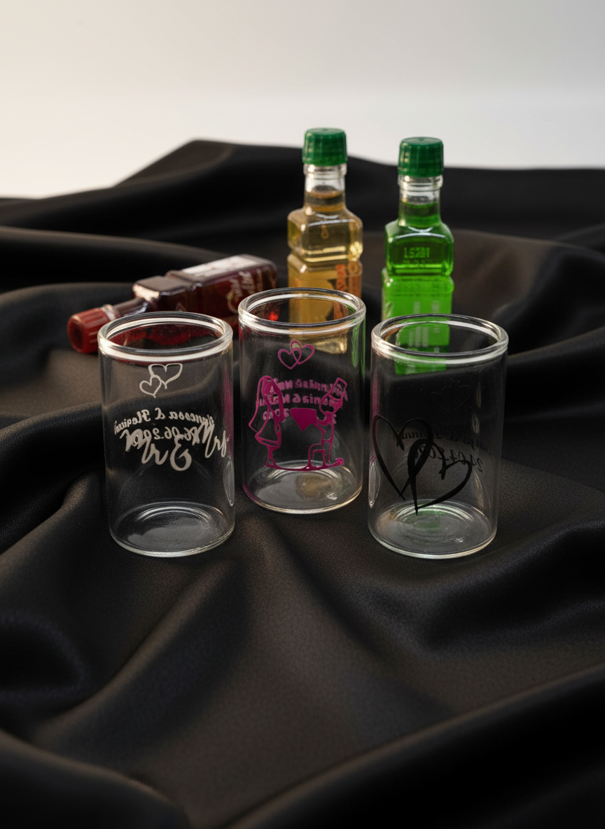 Lustige bunte Stamper