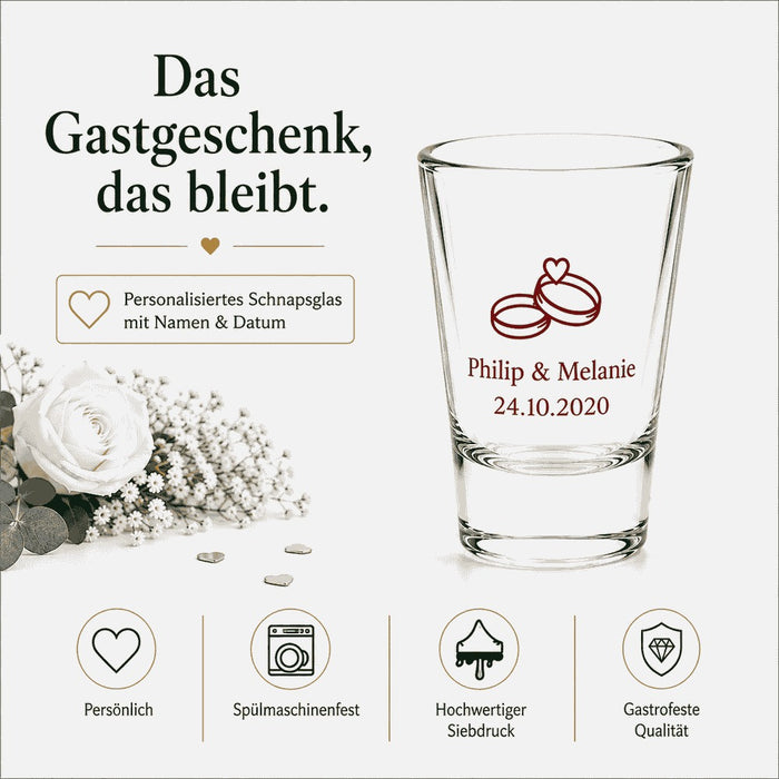 Schnapsglas Shot bedrucken