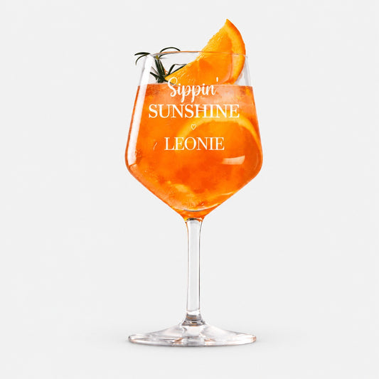 Spritztour - Personalisiertes Glas für deinen Sommer-Drink