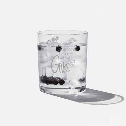 Whiskyglas graviert